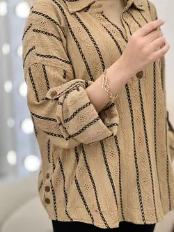 شومیز سه دکمه مایسا کد 5162