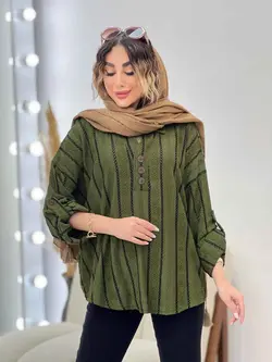 شومیز سه دکمه مایسا کد 5162