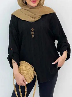 شومیز سه دکمه مایسا کد 5162