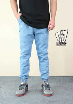 شلوار دمپاگت آبی روشن کد 752 راحت و جذاب در ونوس مد