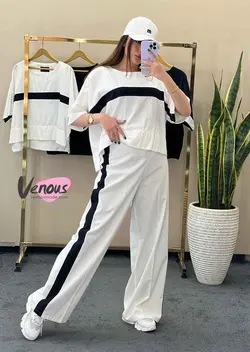 خرید اینترنتی ست دوتیکه لنین کد 1432 در فروشگاه بزرگ ونوس مد