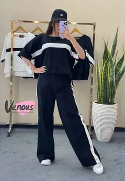 خرید اینترنتی ست دوتیکه لنین کد 1432 در فروشگاه بزرگ ونوس مد