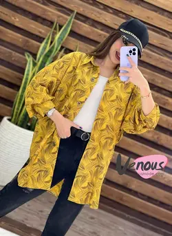 خرید اینترنتی مانتو لنین طرحدار جلو دکمه کد 144 در ونوس مد