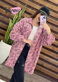 خرید اینترنتی مانتو لنین طرحدار جلو دکمه کد 144 در ونوس مد