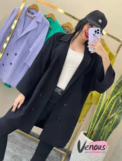 خرید اینترنتی مانتو چهار دکمه جیب نما کد 1465فروشگاه ونوس مد