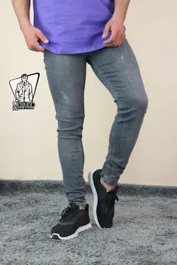 شلوار جین طوسی تیره ZARA کد 812 شیک و خاص در مجموعه ونوس مد