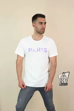 تیشرت آستین کوتاه PARIS کد 814 درفروشگاه انلاین ونوس مد