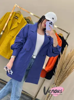 خرید اینترنتی مانتو کتی لنین جیب کج کد 1502 فروشگاه ونوس مد