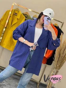 خرید اینترنتی مانتو کتی لنین جیب کج کد 1502 فروشگاه ونوس مد