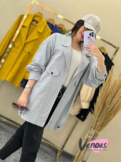 خرید اینترنتی مانتو کتی لنین جیب کج کد 1502 فروشگاه ونوس مد