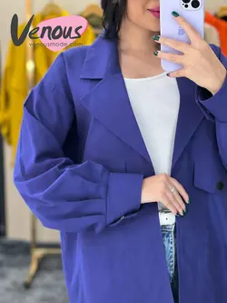 خرید اینترنتی مانتو کتی لنین جیب کج کد 1502 فروشگاه ونوس مد