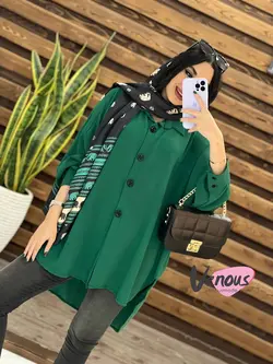 خرید اینترنتی مانتو پانچ ابروبادی کد 1516 فروشگاه ونوس مد