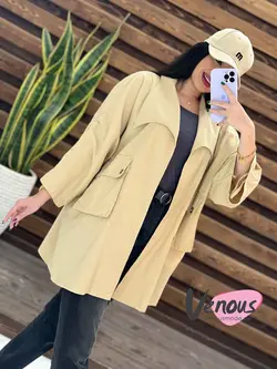 خرید اینترنتی مانتو پانچ جیب پرچی کد 1518در فروشگاه ونوس مد