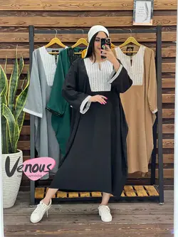 خرید اینترنتی مانتو ساحلی جلو پولک کد 1637 فروشگاه ونوس مد