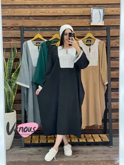 خرید اینترنتی مانتو ساحلی جلو پولک کد 1637 فروشگاه ونوس مد