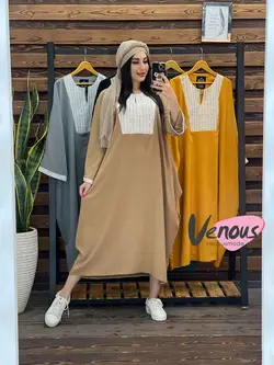 خرید اینترنتی مانتو ساحلی جلو پولک کد 1637 فروشگاه ونوس مد