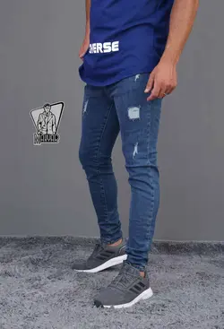 شلوار جین زاپ دار ZARA کد 871 در مجموعه اینترنتی ونوس مد