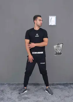 ست تیشرت و شلوار CONVERSE کد 874 شیک و خاص در مجموعه ونوس مد