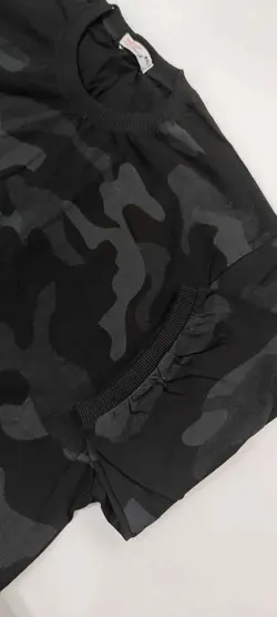 تیشرت چریکی آستین کوتاه کد 877 شیک و خاص در مجموعه ونوس مد