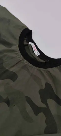 تیشرت چریکی آستین کوتاه کد 877 شیک و خاص در مجموعه ونوس مد