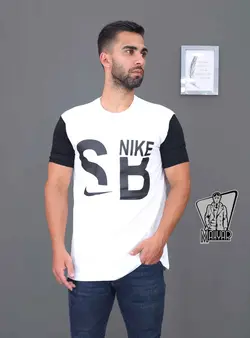 تیشرت آستین کشبافت مردانه SB NIKE کد 881 شیک در ونوس مد