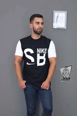 تیشرت آستین کشبافت مردانه SB NIKE کد 881 شیک در ونوس مد