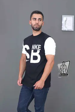 تیشرت آستین کشبافت مردانه SB NIKE کد 881 شیک در ونوس مد
