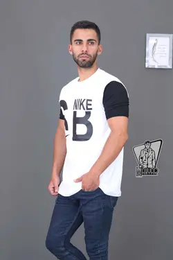 تیشرت آستین کشبافت مردانه SB NIKE کد 881 شیک در ونوس مد