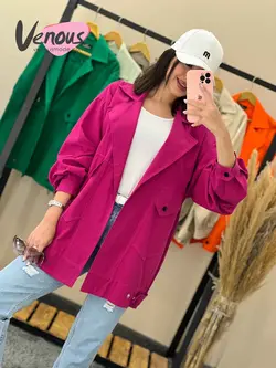 خرید اینترنتی مانتو کتی لنین جیب کج کد 1747 فروشگاه ونوس مد