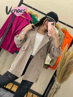 خرید اینترنتی مانتو کتی لنین جیب کج کد 1747 فروشگاه ونوس مد