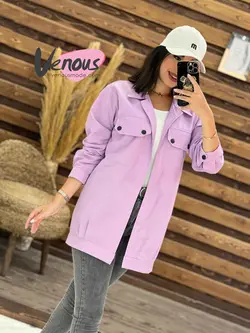 مانتو تترون جیب پاکتی کد 1755 شیک و خاص در مجموعه ونوس مد