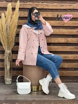 بارونی کوتاه ده دکمه کد 1905 شیک و جذاب در ونوس مد