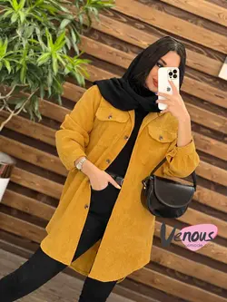 مانتو کبریتی پایین هلالی کد 1930 شیک و جذاب در ونوس مد