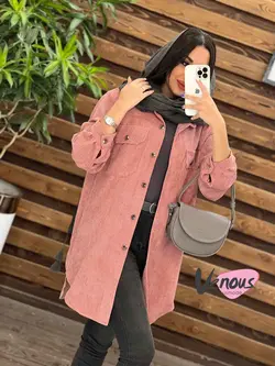 مانتو کبریتی پایین هلالی کد 1930 شیک و جذاب در ونوس مد