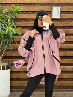 بارونی پانچ آستین کشبافت کد 1964 شیک و جذاب در ونوس مد