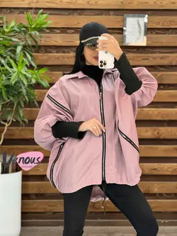 بارونی پانچ آستین کشبافت کد 1964 شیک و جذاب در ونوس مد