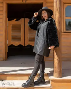 پالتو دخترانه مدل آمیرا