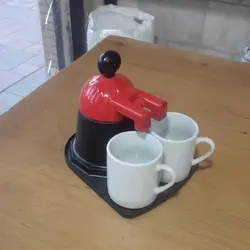 اسپرسو ساز دونفره دلفینی - فروشگاه اینترنتی قهوه ویچینو