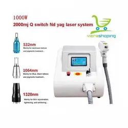 لیزر کیوسوییچ پیکوشور حذف تاتو و جوانسازی پوست مدل ND-YAG 2021