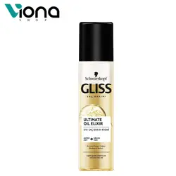 اسپری نرم کننده مو گلیس مدل Ultimate Oil Elixir حجم 200 میلی لیتر