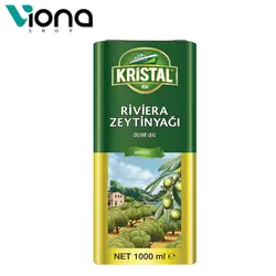 روغن زیتون کریستال طلایی وزن ۱ کیلوگرم