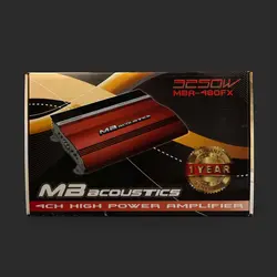 آمپلی فایر MB Acoustics مدل MBA-480FX