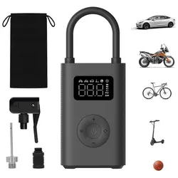 پمپ باد قابل حمل شیائومی مدل Air Compressor 2 MJCQB06QW - شیائومی بازار