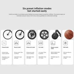 پمپ باد قابل حمل شیائومی مدل Air Compressor 2 MJCQB06QW - شیائومی بازار