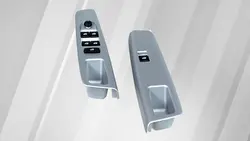 کلید شیشه بالابر مالتی پلیکس سمند سورن