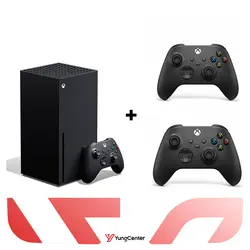 کنسول بازی Xbox Series X + دسته بازی xbox تعداد 2