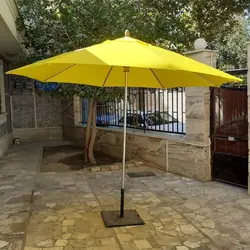 چتر پايه وسط استيل قطر 3 متر