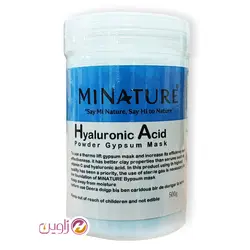 ماسک گچی هیالورونیک اسید مینیاتور 500 گرم