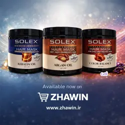 ماسک مو سولکس برای موهای رنگ شده 500 میل - فروشگاه ژاوین