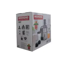 آبمیوه گیر سه کاره ویکند مدل WKJ-820 S